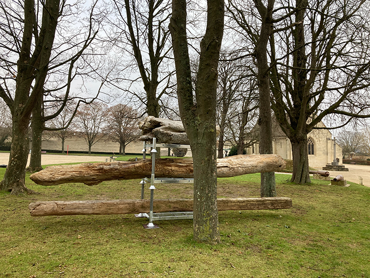 Témoins, CLARA, Parc de sculptuires du MPusée des Beaux-arts de Caen, 2021